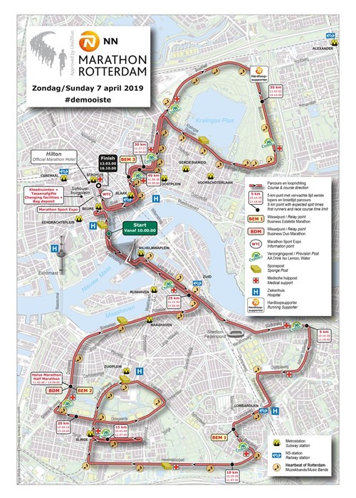 Rotterdam-Hardloop-Routes
