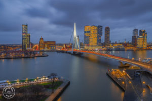 instagrammable plekjes erasmusbrug rotterdam - inntel hotels