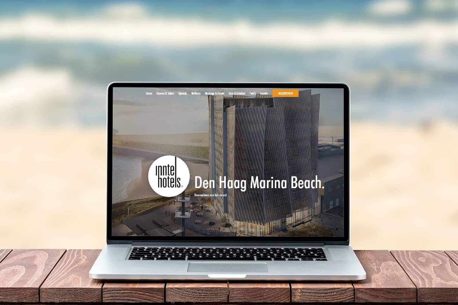 Website Inntel Hotels Den Haag Marina-Beach live - The Innsider